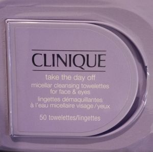 BNIP Clinique TakeTheDayOff Micellar Cleansing Towelettes 50ct for @raven020980